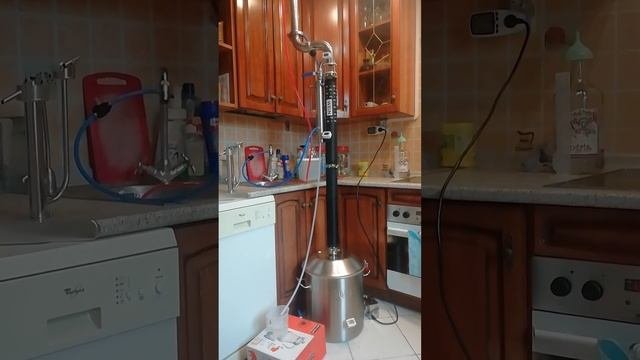 В выходной решил поиграть в свои новые игрушечки- самогонный аппарат.