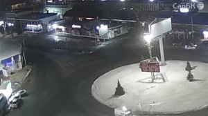 Смертельное ДТП на Третьей Дачной. Видео с веб-камеры «СарБК»