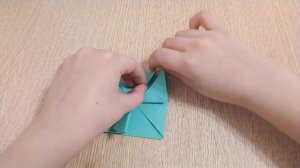 Прыгающая лягушка из бумаги. Оригами из бумаги