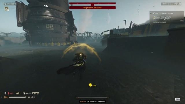 Helldive New Major Order Solo Speedrun (9 Diff) | Activate Terminid Control System | HELLDIVERS 2 смотреть онлайн