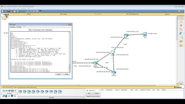 Урок 19 Cisco Packet Tracer. Протокол OSPF. Объединяем магистрали (Area 0) при помощи virtual-link смотреть онлайн