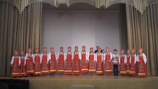 Русская народная песня "Ты позволь, позволь, хозяйка"  ГБОУ Школа №1194