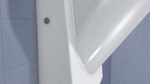 Duravit | Architec Urinal Spülvorgang Spülrand