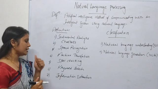 Lecture 22-Introduction to Natural Language processing| Application of NLP| classification of NLP