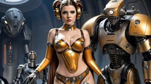 Vixens Series - Star Wars SciFi Super Panavision 70 - Princess Leia - AI Music Video