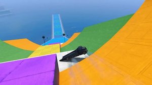 GTA 5 MEGA RAMP ▸ ИГРОВОЙ ПРОЦЕСС БЕЗ АВТОРСКИХ ПРАВ ｜ 4K 60 кадров в секунду