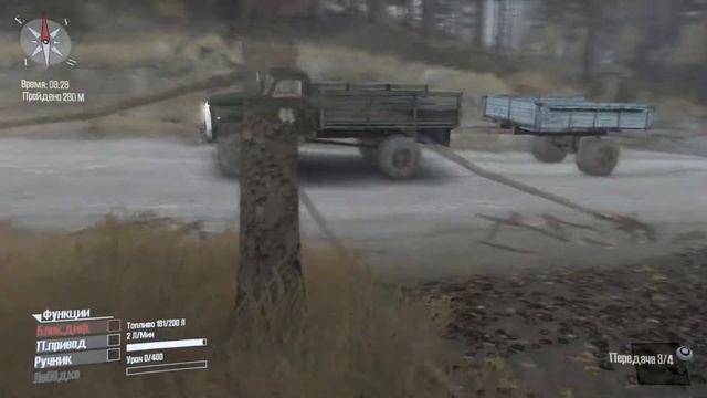 [Mod] Gaz 53 4x4 - Spintires MudRunners смотреть онлайн