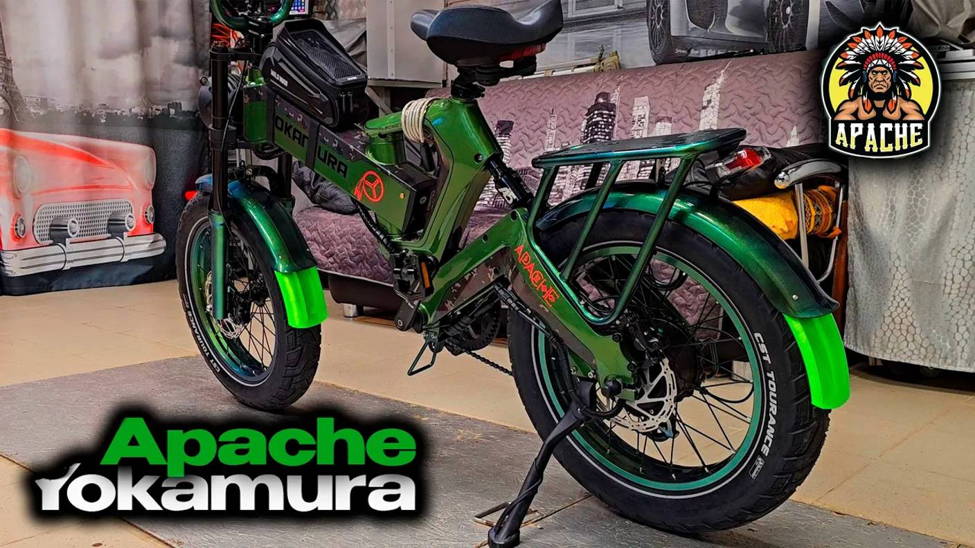 Электровелосипед Yokamura Apache: Брызговики. Гайки на заднее колесо смотреть онлайн