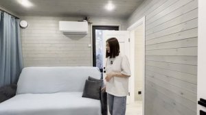 Модульный дом в стилистике Хайтек 45м2 с двумя спальнями! База отдыха "В Караганде" Тюмень