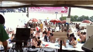 CAFE DEL MAR SINGAPORE LAST SUNDAY OF THE MONTH FOAM PARTY EVENT AUGUST 2011