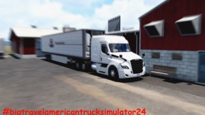 Ночной American Truck Simulator / 24 / 10 / 30