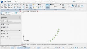 Entering coordinates of points from an Excel table.