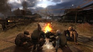 Clear Sky Base in the Great Swamp - Campfire Ambience (S.T.A.L.K.E.R. Atmosphere)