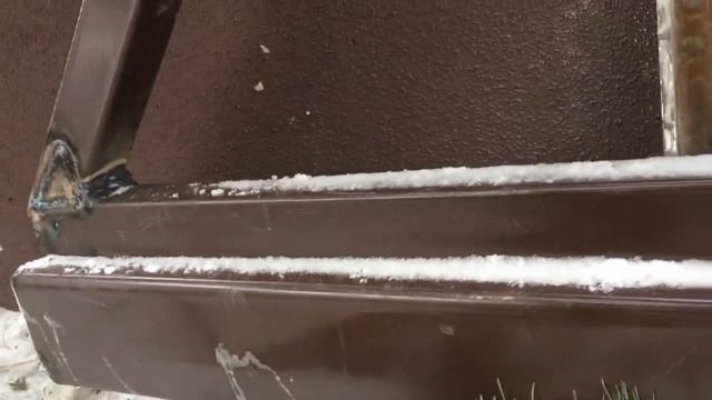 Откатные ворота. Вариант закладной. смотреть онлайн