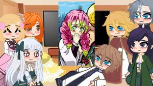 My next life as a villainess react to Catarina as Mitsuri || MNLAAV x Demon slayer || Part 1