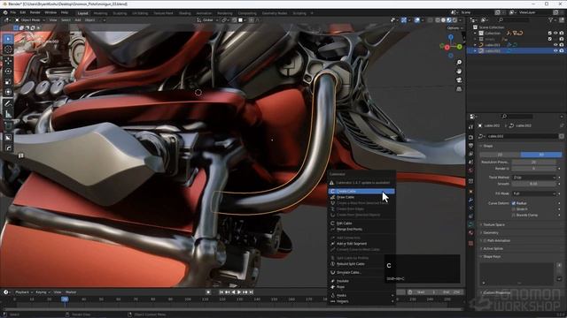 08 - Blender Detailing With Different Techniques & Addons