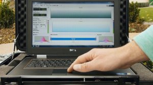 Коррелятор LOKAL 200 PC с ноутбуком