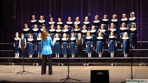 "Тихий час" (Г. Сапгир - Ж. Металлиди). Исполняет хор 2-го класса ДШИ им. С. П. Дягилева