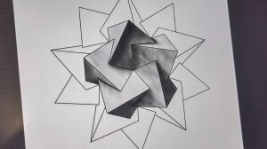 Сакральная геометрия. Построение геометрической фигуры ( с объяснением).