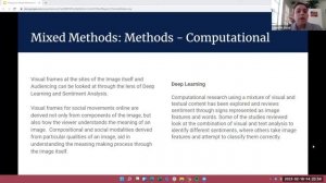 Mixed Methods for Understanding Visual Frames in Social Movements by Laura W. Dozal