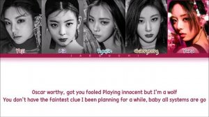 ITZY MAFIA In the morning [English ver][Lyrics Color Coded Lyrics]