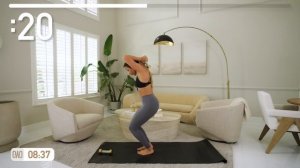 Full Body Dumbbell Strength Standing Pilates Abs