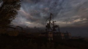 Stalker - Call Of Pripyat Ambience - Zaton - Gaming Ambience - ASMR - Wind sounds - Crow sounds