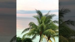 Закат на острове Бохоль, Филиппины, вид из ресторана отеля Mithi