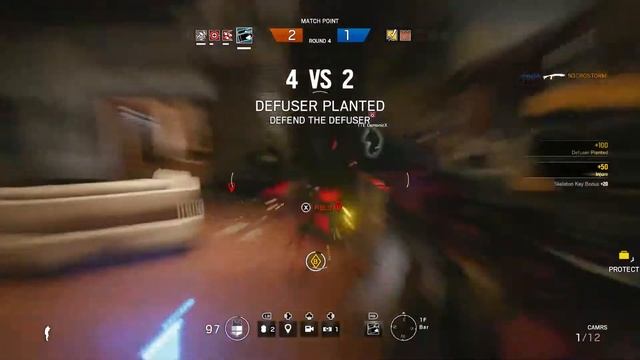 Rainbow Six Siege - Defuse then using Skeleton Key смотреть онлайн