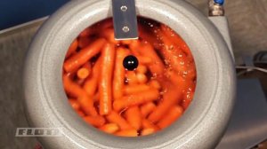 Чистка МОРКОВИ на Flott ZS 10