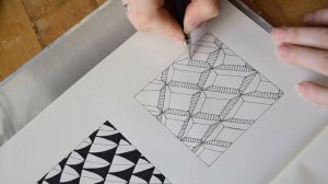 Узор № 6 зентангл / Pattern No.6 zentangl