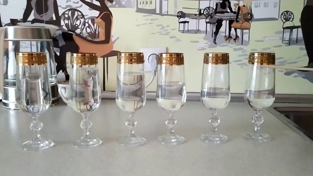 Музыка на бокалах __