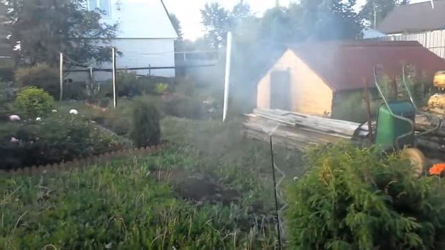 Мелкодисперсный полив. Первая попытка. смотреть онлайн