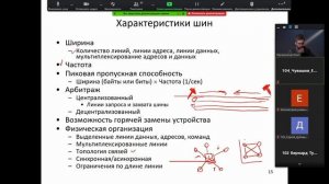 Падарян В. А. - Архитектура ЭВМ и язык ассемблера - 21. Организация шин. Часть 1