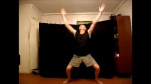 мим О. Попов--этюд  Смерть таракана 1