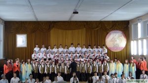 Гимн Москвы "Дорогая моя столица". Исполняет сводный хор
