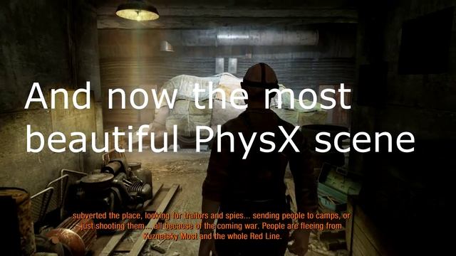 Metro Last Light - MAX VS LOW and an Amazing PhysX scene смотреть онлайн