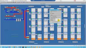 Citect (Desigo Insight) пример графического интерфейса АСДУ ЦОД