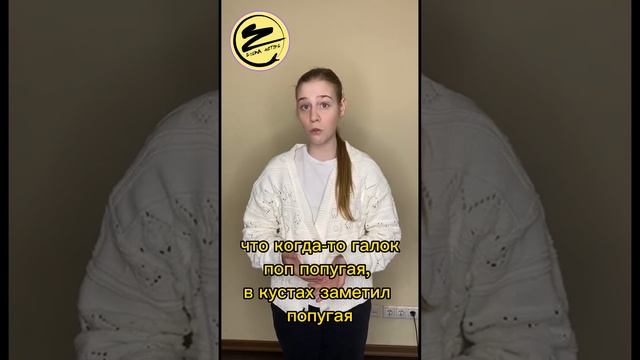 Упражнение по речи — скороговорка в стиле новостей культуры смотреть онлайн