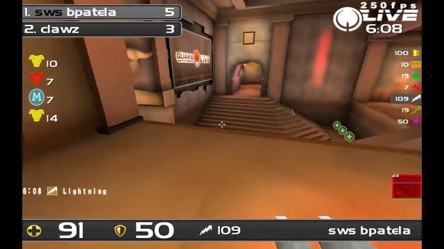 3God's Quake Live Qualifier #2 - Clawz Vs Bratela