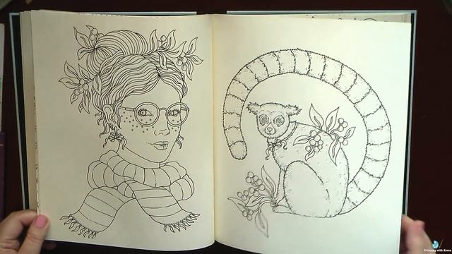 НОВАЯ раскраска Ханны Карлсон Själsfränder / Spirit Animals смотреть онлайн