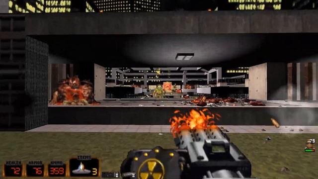 [DN3Doom] HontE Remastered - Map7 | Dead Simple | Let's Rock (GZDoom) смотреть онлайн