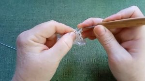 Снежинка крючком. Белла