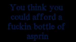 You'll Rebel To Anything - Mindless Self Indulgence (Lyrics)