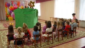 1440 уроков с родителями. Cпектакль "Теремок" для малышей.