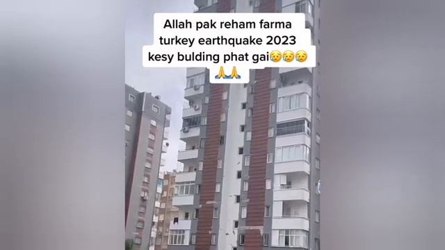 Turkey Earth Quake 7.. 😭😭😭🙏 смотреть онлайн