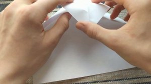 Самолет из бумаги