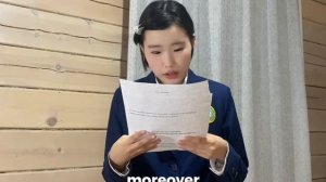 Нарыйа Макарова эссе на английском языке "Знанием победишь"