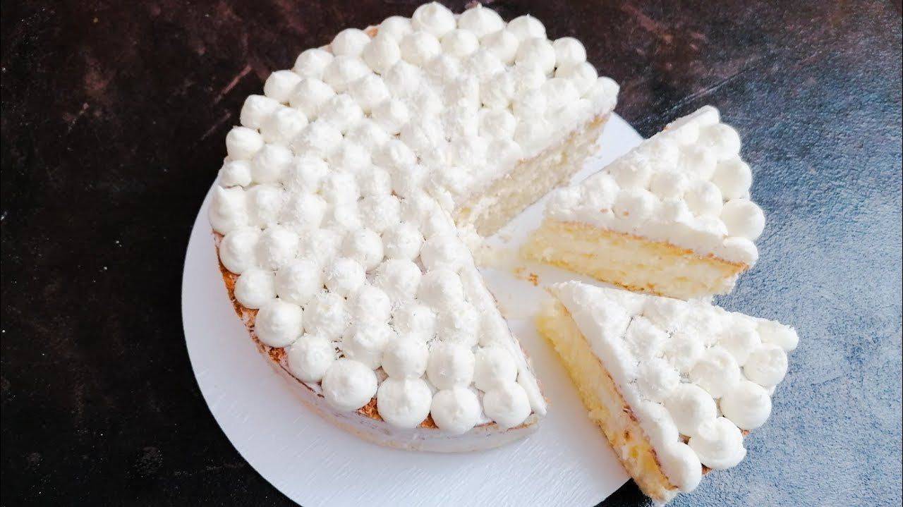 КОКОСОВЫЙ ТОРТ  РАФАЭЛЛО Coconut cake
