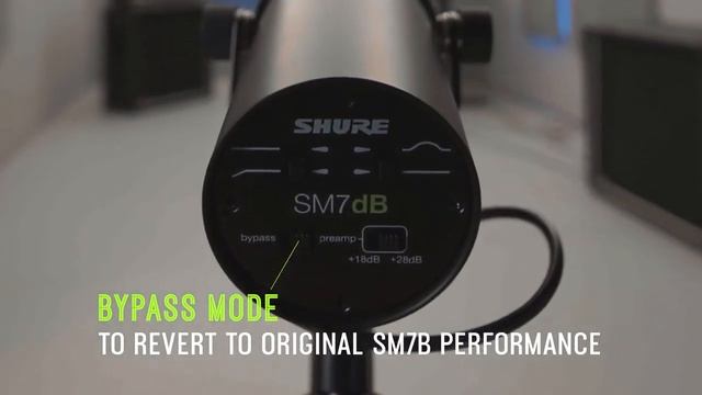 Новинка от компании SHURE! SM7dB смотреть онлайн